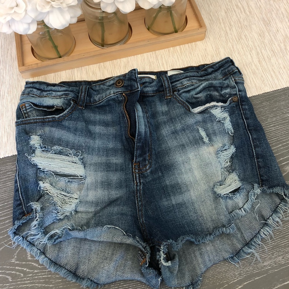 High Waisted, Cut off shorts